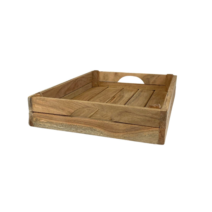 Dacore - Tablett aus Akazienholz 40x30x7 - Natur
