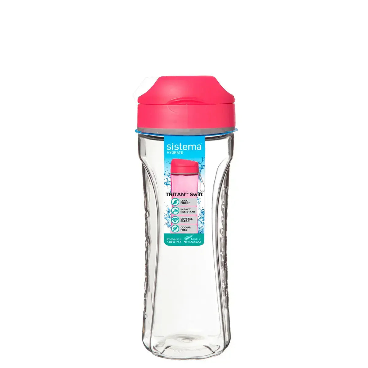Sistema - Tritan Swift Flasche 600ml - Rosa