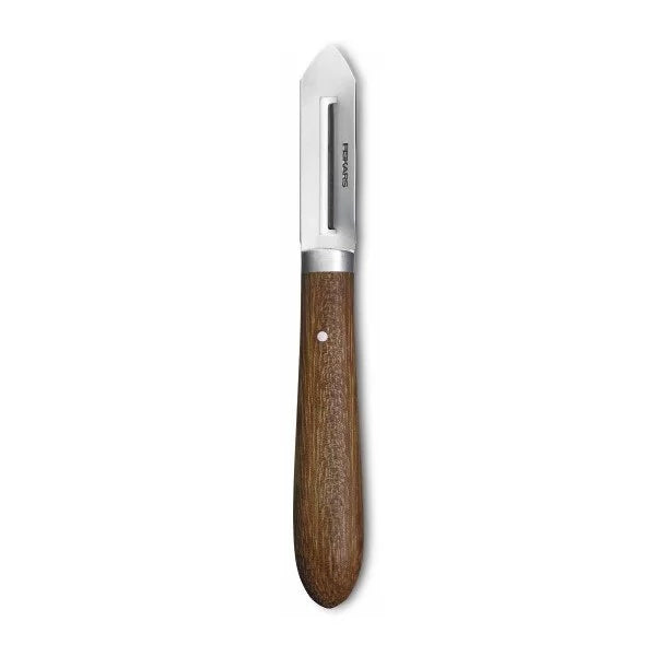 Fiskars - Schälmesser aus Palisanderholz, rechts - 5 cm