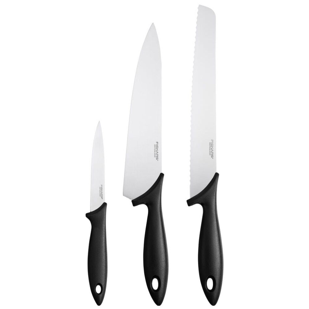 Fiskars Essential Messerset 3-teilig