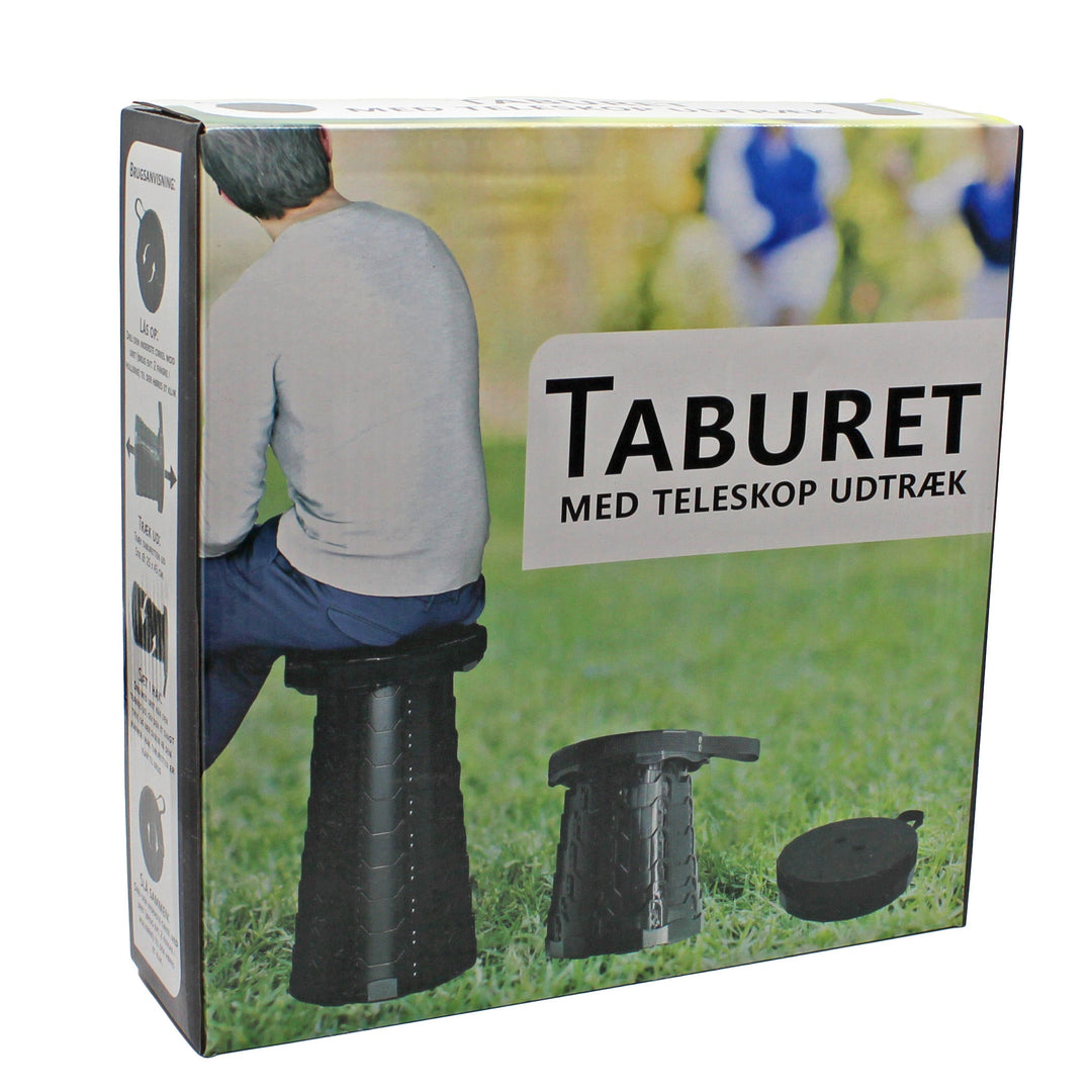 Hocker mit Teleskopverlängerung
