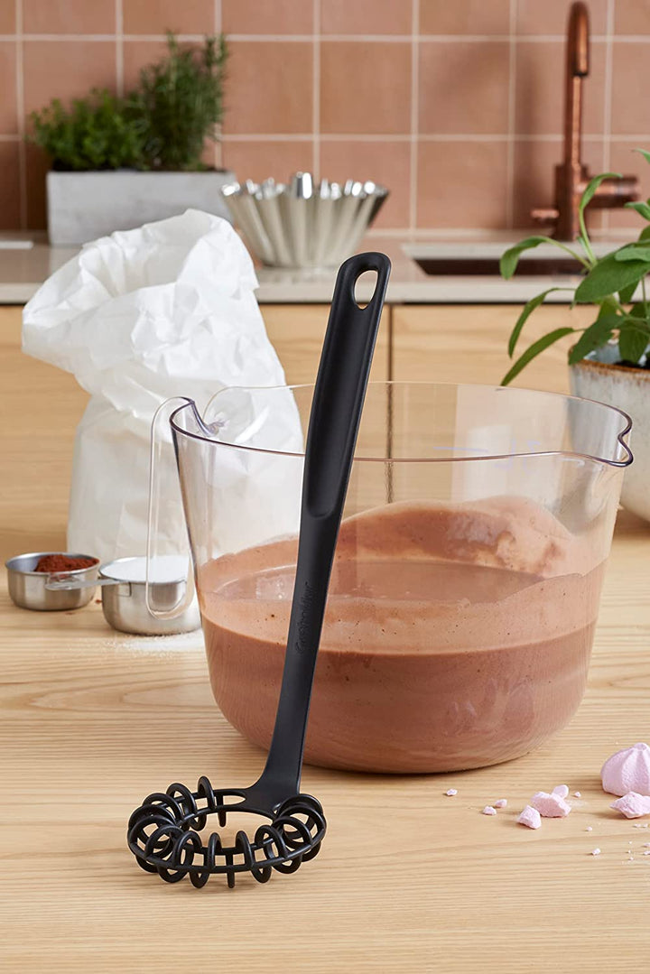 GastroMax Schneebesen – 28 cm – Schwarz