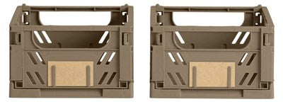 Day - Aufbewahrungsbox Dusty Walnut 17x12,5x7 cm. - 2 Stück.