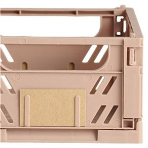 Tag - Aufbewahrungsbox Natursand 17x12,5x7 cm - 2 Stück.