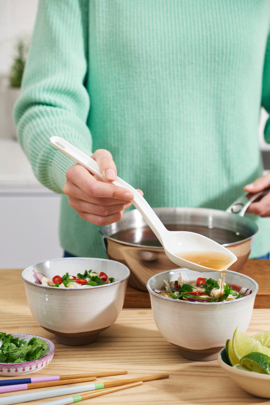 Gastromax - Topflöffel Größe L - weiß