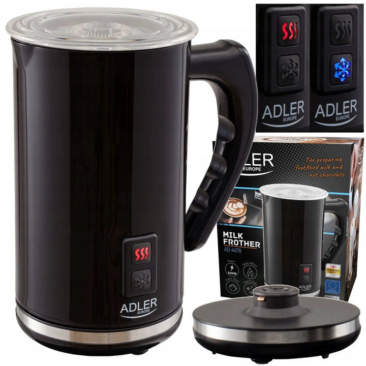 Adler - Elektrischer Milchaufschäumer AD4478 - Schwarz