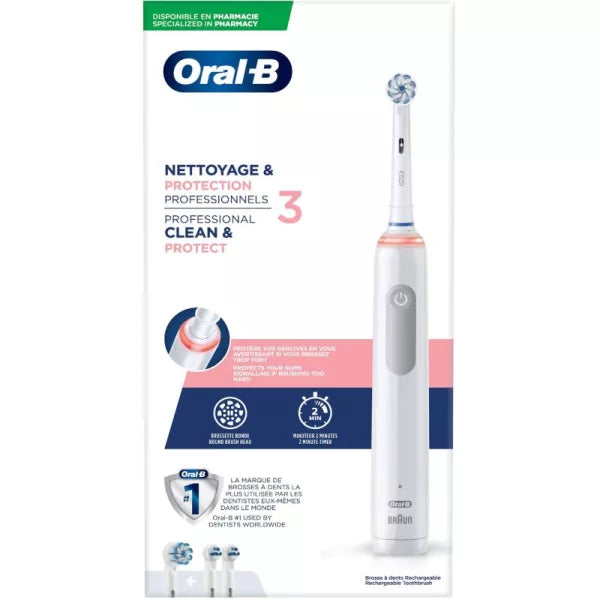 Oral-B Pro 3 Zahnbürste Clean &amp; Protect Sensitive