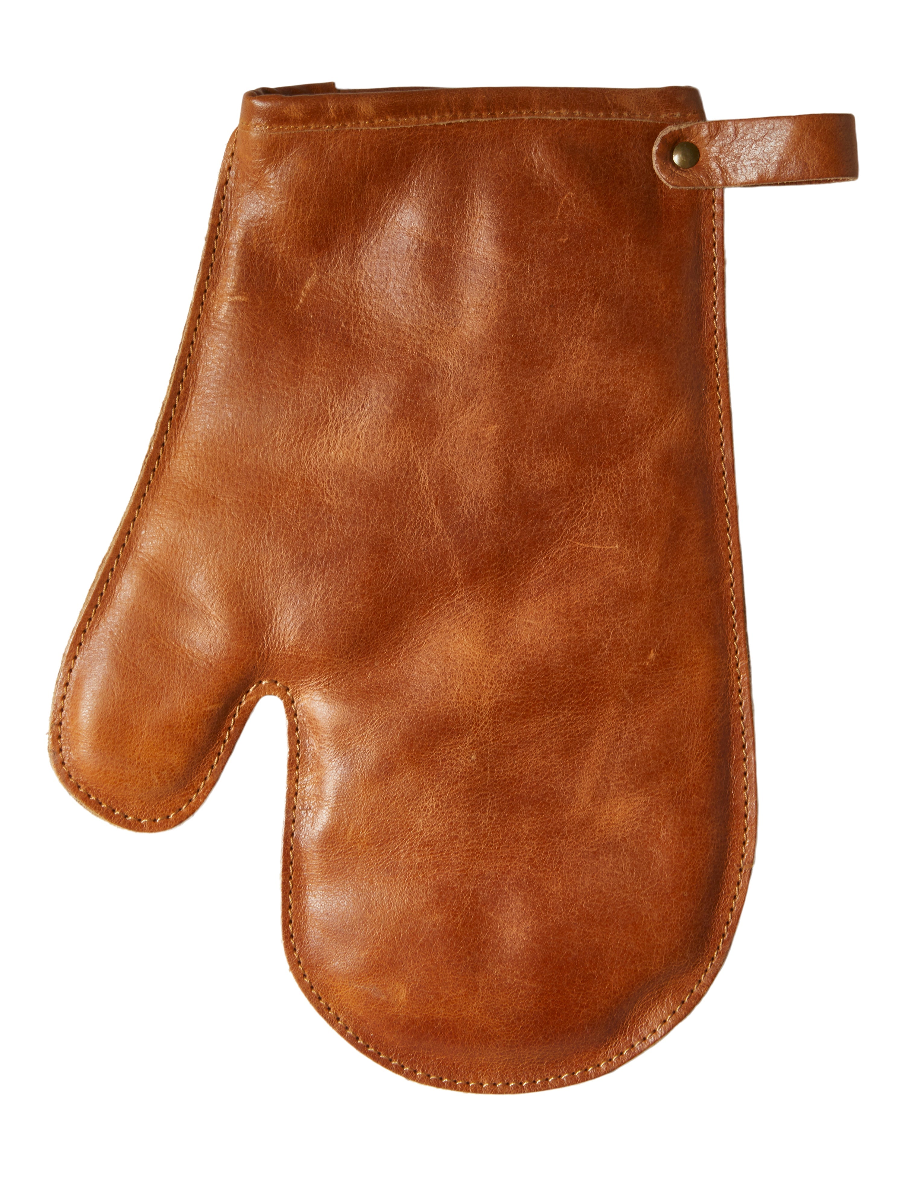 Grillhandschuhleder Cognac