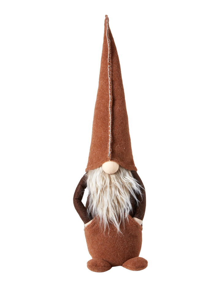 Dacore - Weihnachtsmann mit Taschen/Mütze 53 cm - Filz braun