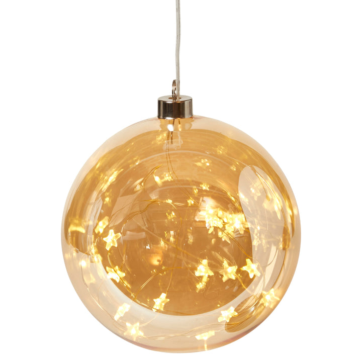 LED-bol – Ø 15 cm glas