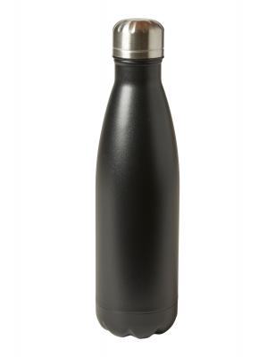 Thermosflasche 500 ml Edelstahl schwarz