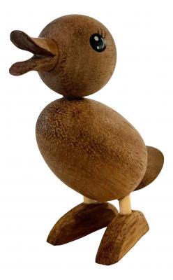 Entenfigur aus Succi-Holz – 3,6 x 7,8 x 9 cm