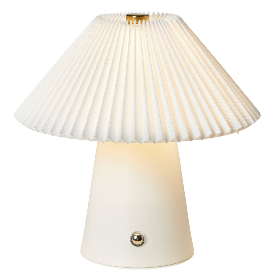 LED touch lampe - hvid