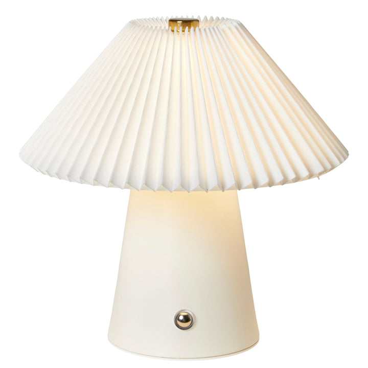 LED touch lampe - hvid
