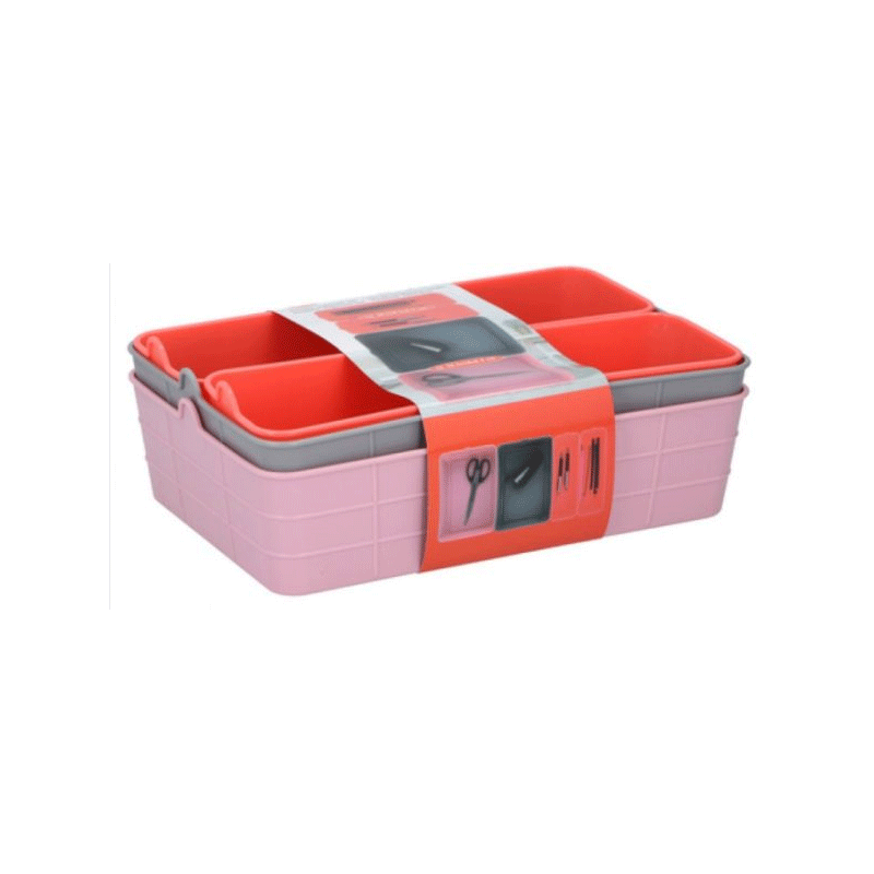 Alpina - Organizer flexi 4 Teile 2 Ass. 3 Ass. Farben