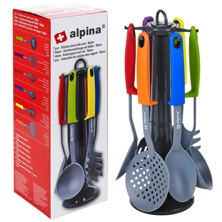 Alpina – Küchenutensilien-Set, 7-teilig