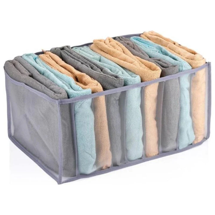 Alpina – Kleideraufbewahrung mit 9 Fächern – 44 × 29 × 22 cm
