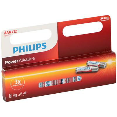 Philips PowerLife LR03 (AAA) Batterie 12 Stk.