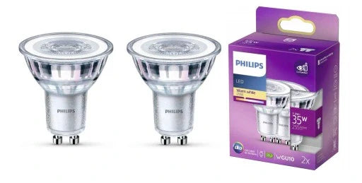 Philips - LED-Spot GU10 35 Watt - 2 Stück