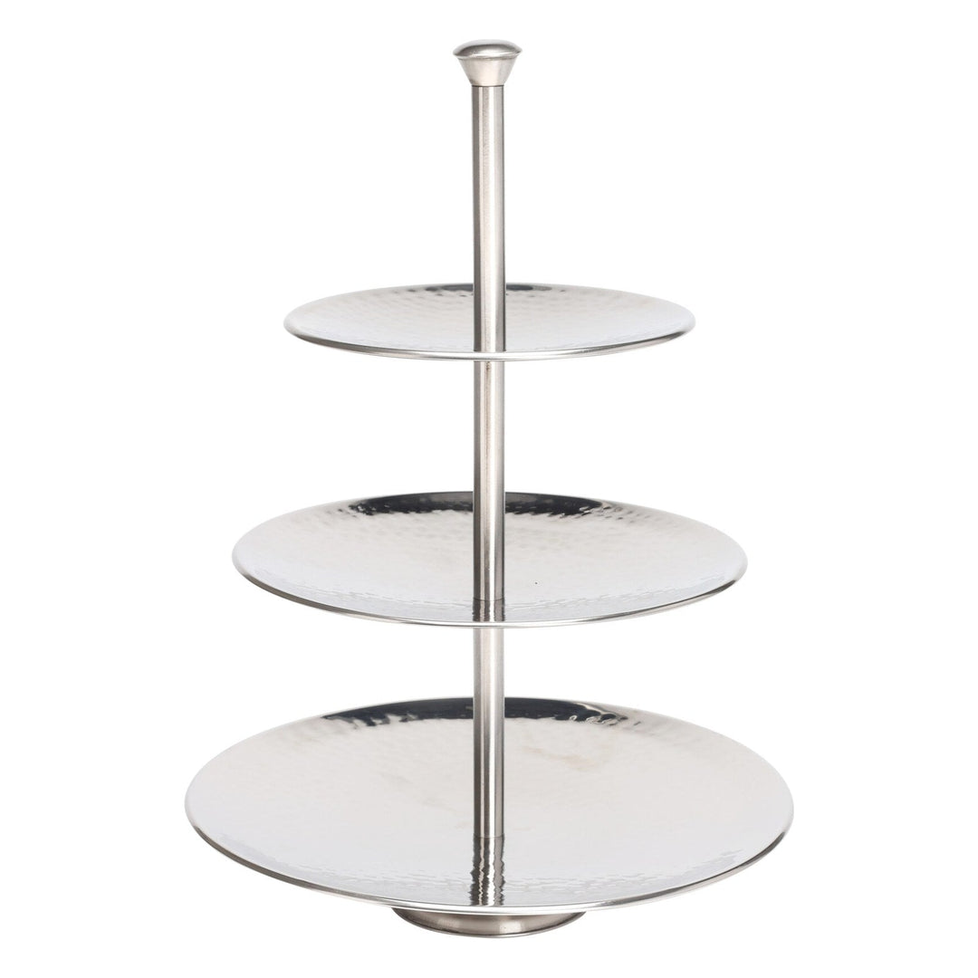 Etagere 3 etager hamret metal
