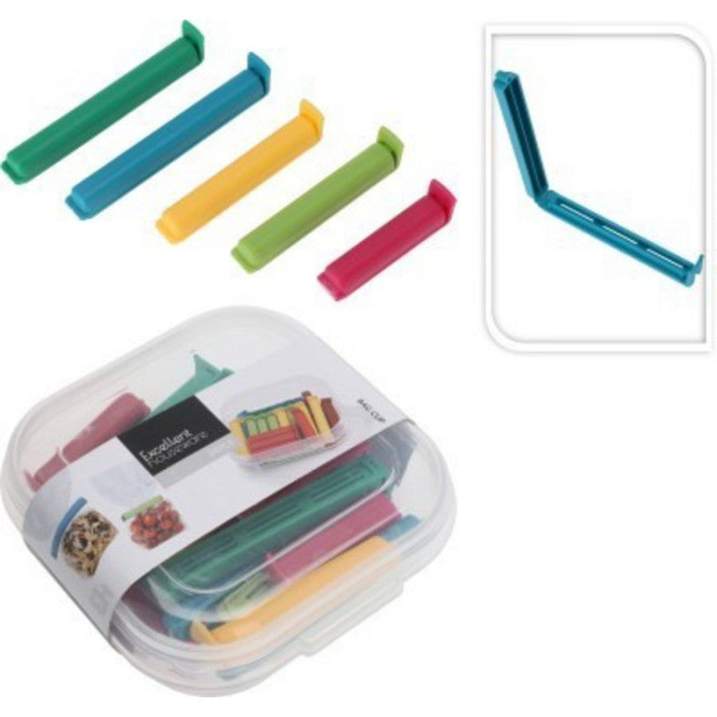 Taschenclips in Aufbewahrungsbox - 24 Stück.