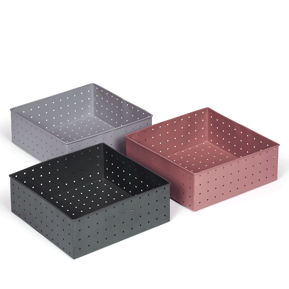 Alfredo Aufbewahrungsbox – 21 x 21 cm – Verschiedene Farben