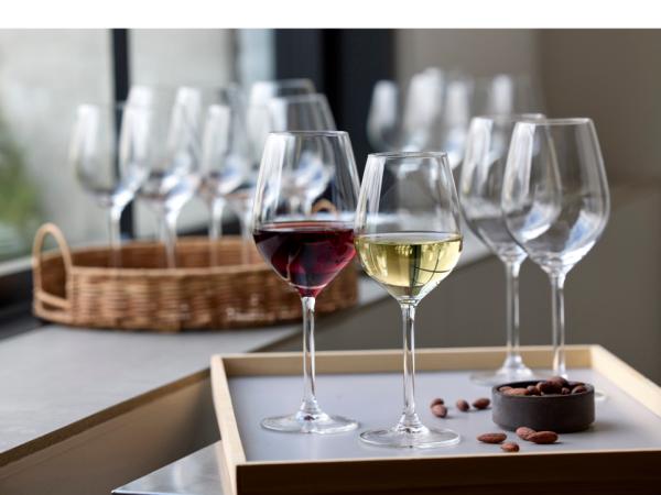 Lyngby Glass - Jewel - Weißwein 38 cl - 4 Stück.