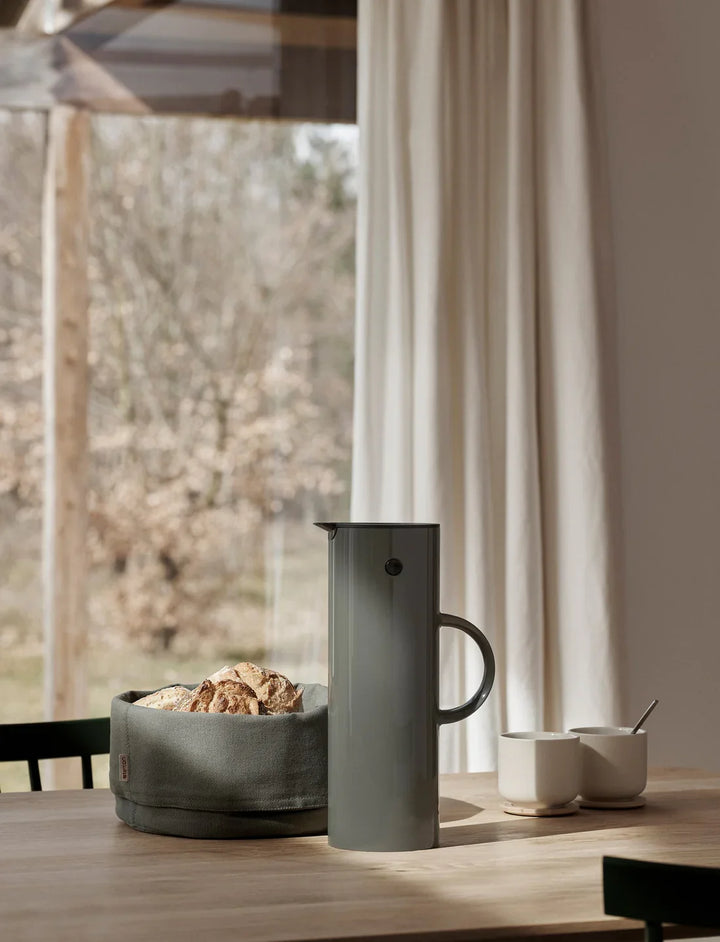 Stelton - EM77 Thermoskanne 1 l. dunkler Wald