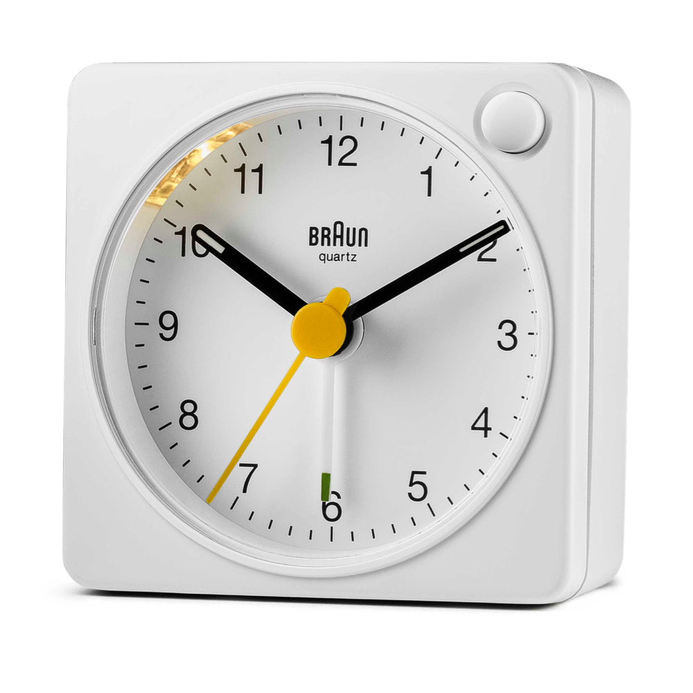 Braun - Reisewecker BC02XW - Weiß