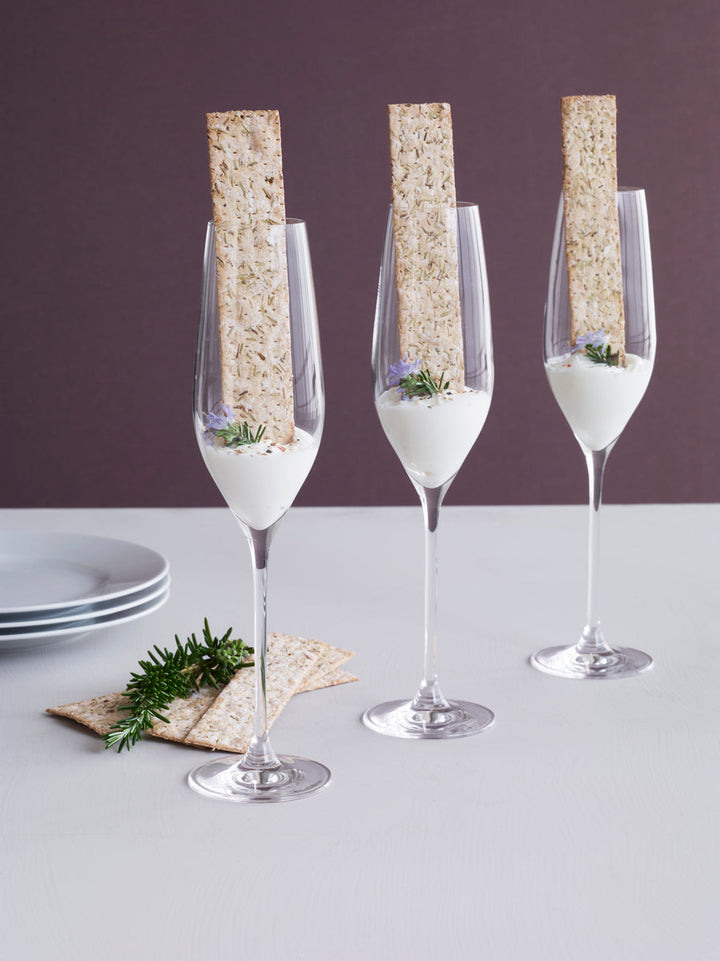 Holmegaard - Cabernet Champagnerglas klar - 29 cl 6 Stk.