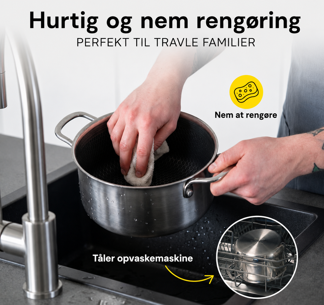Miso - Hybrid grydesæt 1,6, 3 & 5 L Inkl. låg