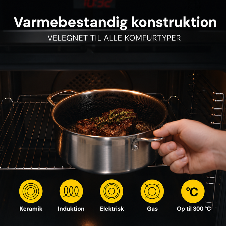 Miso - Hybrid grydesæt 1,6, 3 & 5 L Inkl. låg