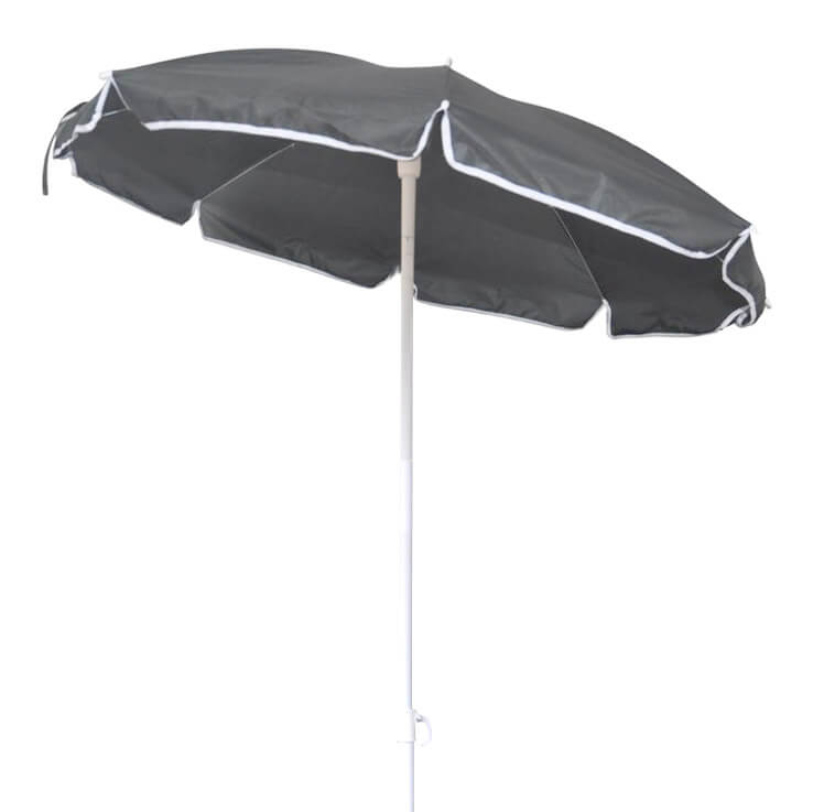 Hoffmann - Sonnenschirm 160 cm - Grau