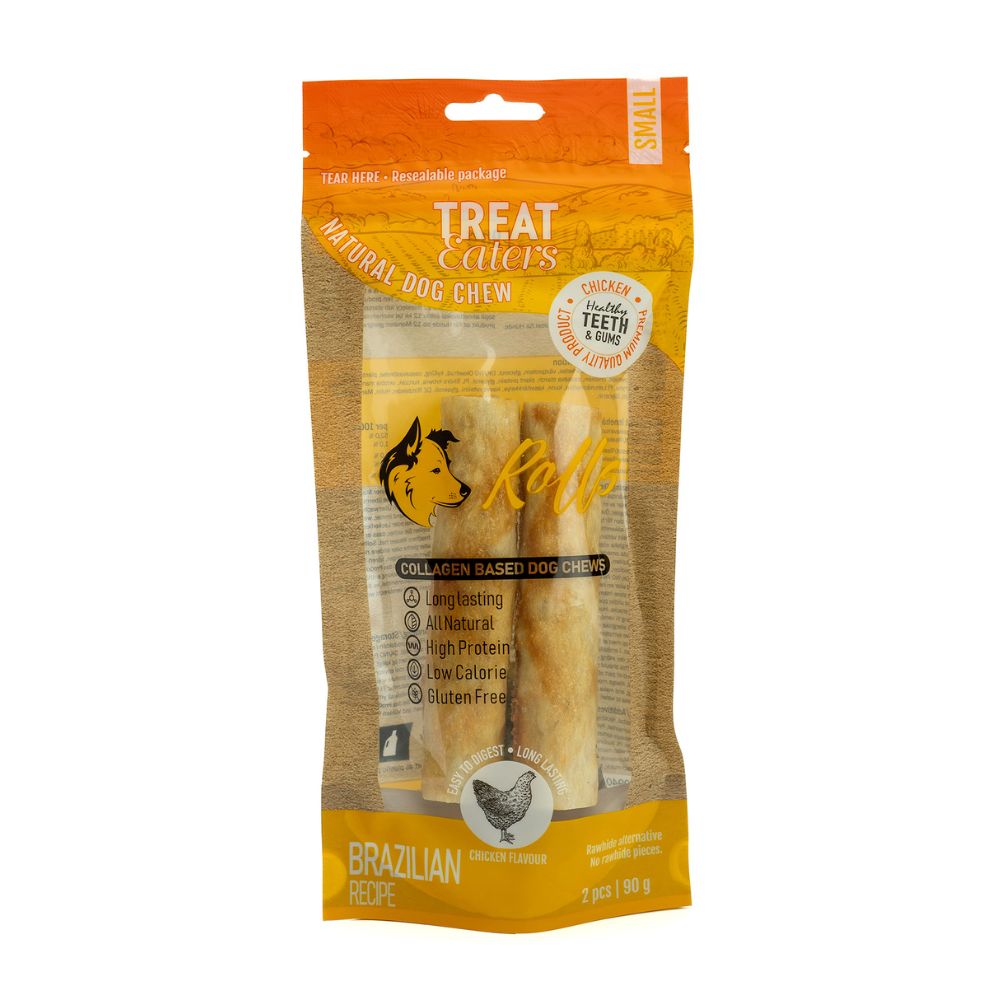 Treateaters – Kleine Hähnchenrolle, 2 Stück, 90 g