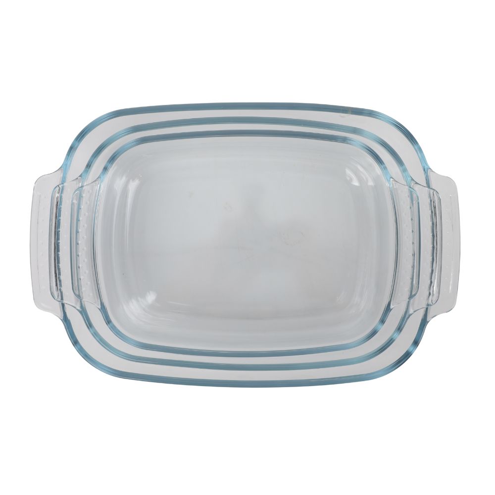 Conzept - Ofenfestes Glasgeschirr-Set, 3-teilig.