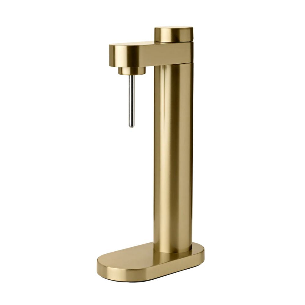 Stelton - Wassersprudler BRUS Gebürstetes Messing