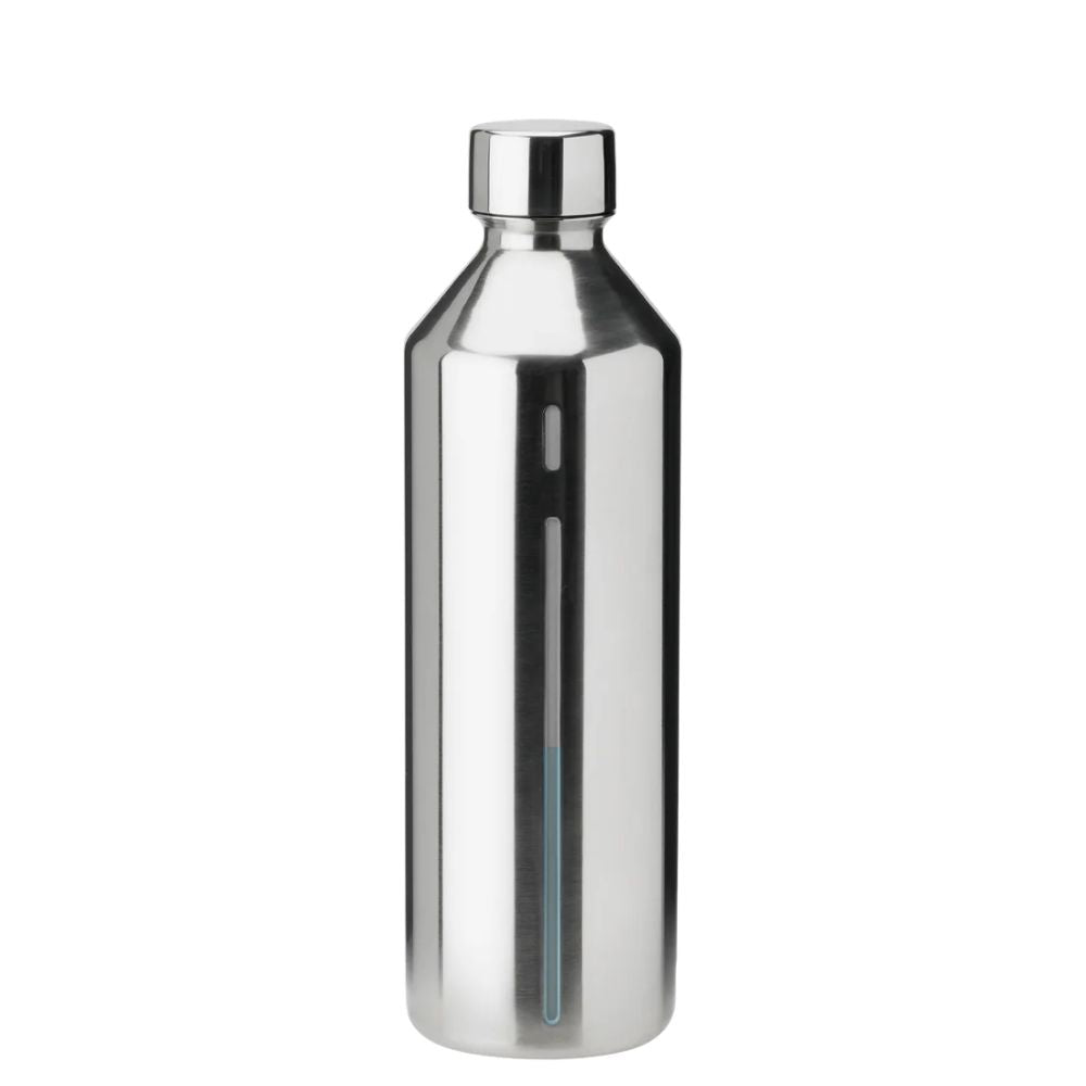 Stelton - BRUS Flasche für Sprudelwasser 1,2 l Stahl