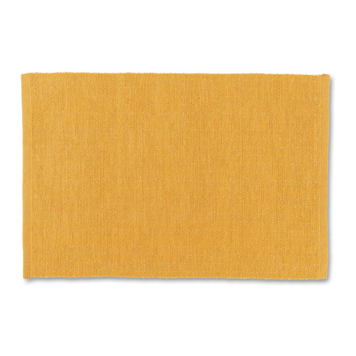 Lyngby Porzellan – Platzset mit Fischgrätmuster, 43 x 30 cm, gelb
