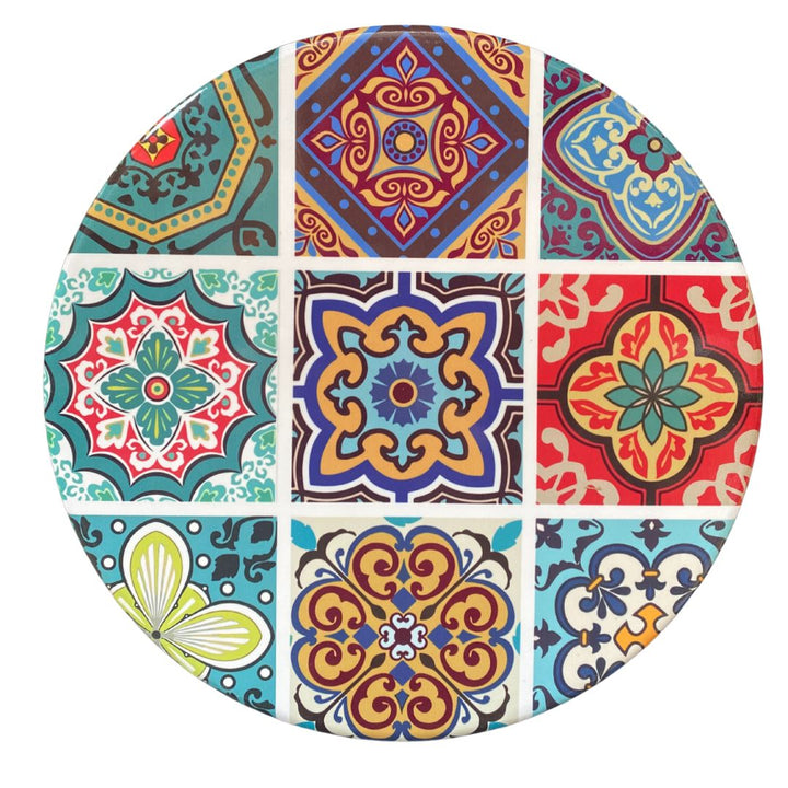 Keramikuntersetzer mit Korkboden, Ø 25 cm – Eselmotiv