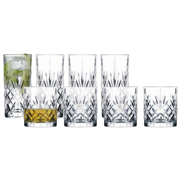 Lyngby – Melodia-Glas-Set, 8-teilig