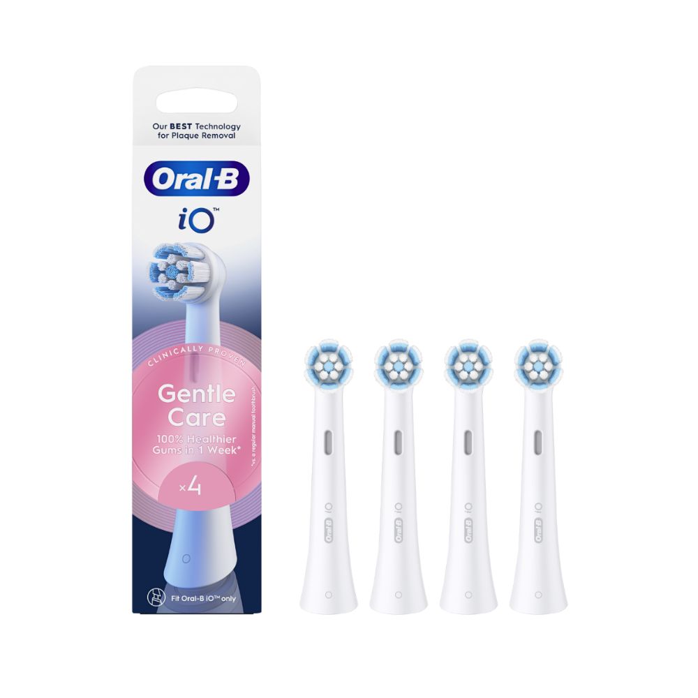 Oral-B - Lose Bürsten IO UltimateClean Sensitive 4er-Packung Weiß
