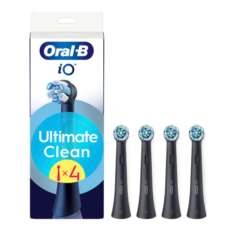 Oral-B - Lose Bürsten IO Ultimateclean 4er-Packung schwarz