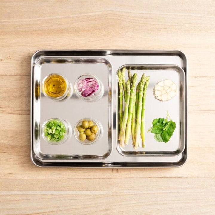 Maku - Gastro-Tablett 40x30 cm Edelstahl