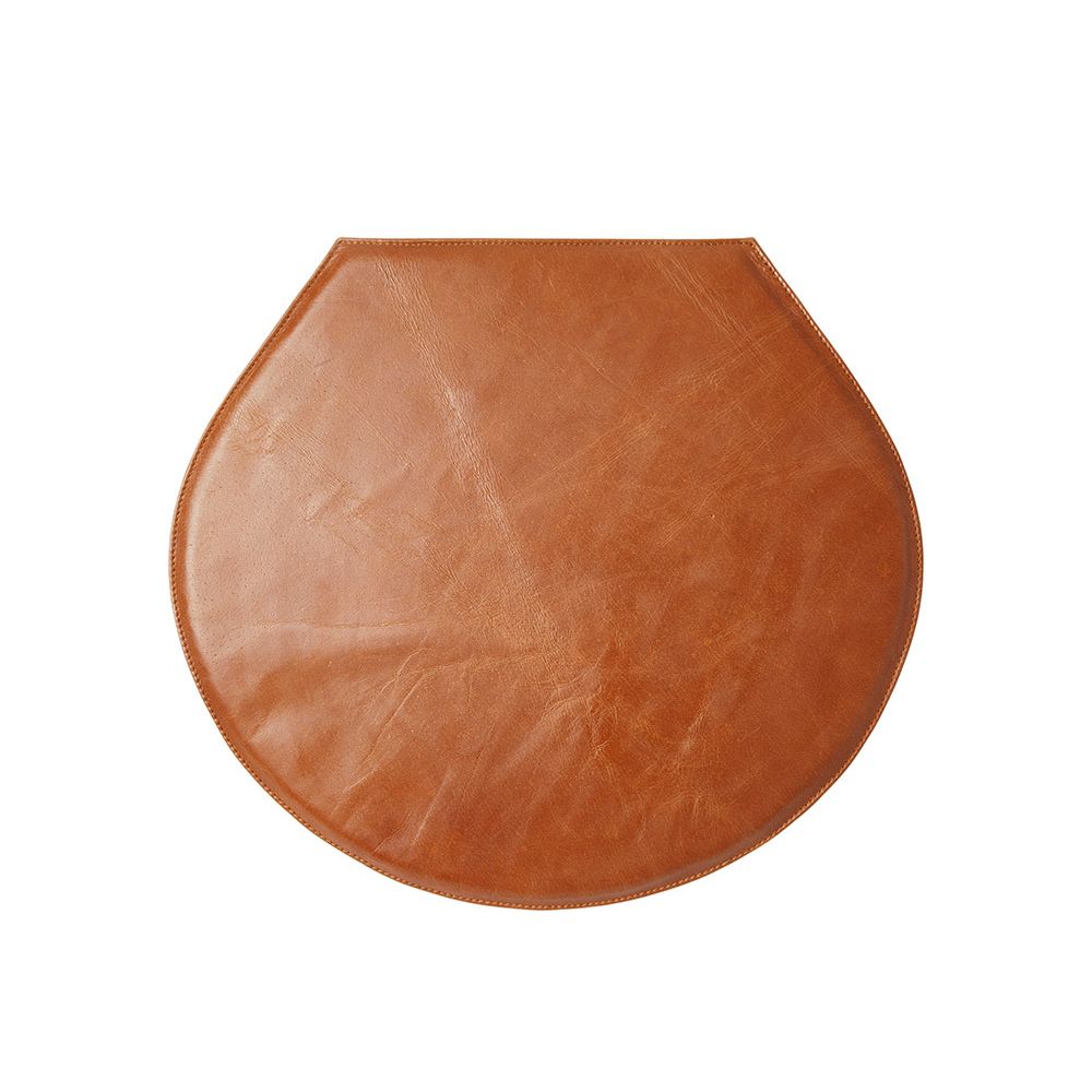 Sitzkissen für Arne Jacobsen 7th Chair – cognacfarbenes Leder