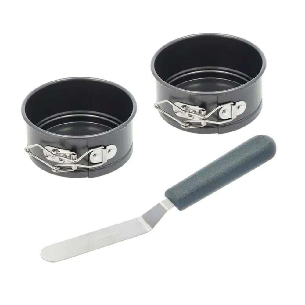 Blomsterbergs – Mini-Springform-Set mit Palette – 3-teilig