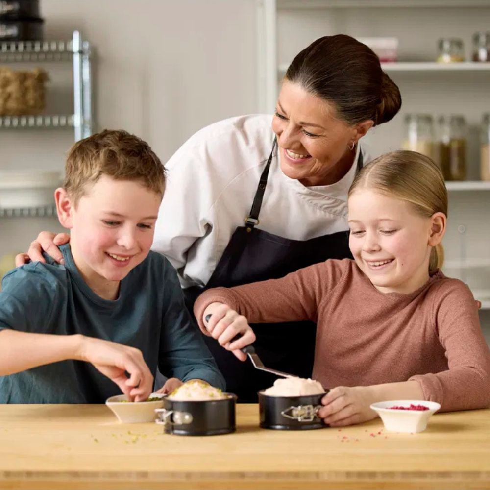 Blomsterbergs – Mini-Springform-Set mit Palette – 3-teilig