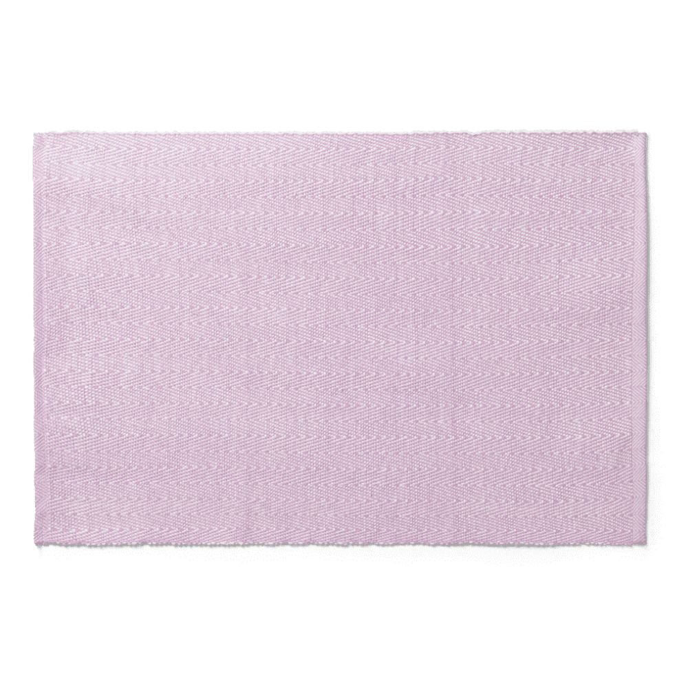 Lyngby Porzellan – Platzset mit Fischgrätmuster, 43 x 30 cm, lila