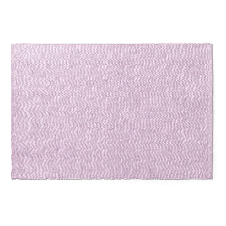 Lyngby Porzellan – Platzset mit Fischgrätmuster, 43 x 30 cm, lila