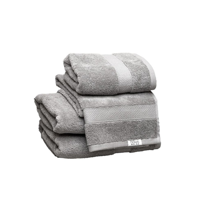Haws Relax - Handtuchset 4-teilig grau