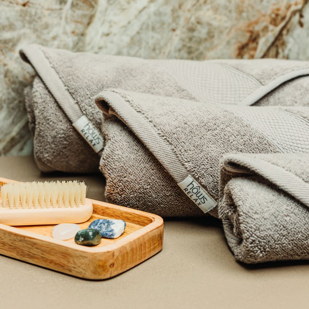 Haws Relax - Handtuchset 4-teilig grau